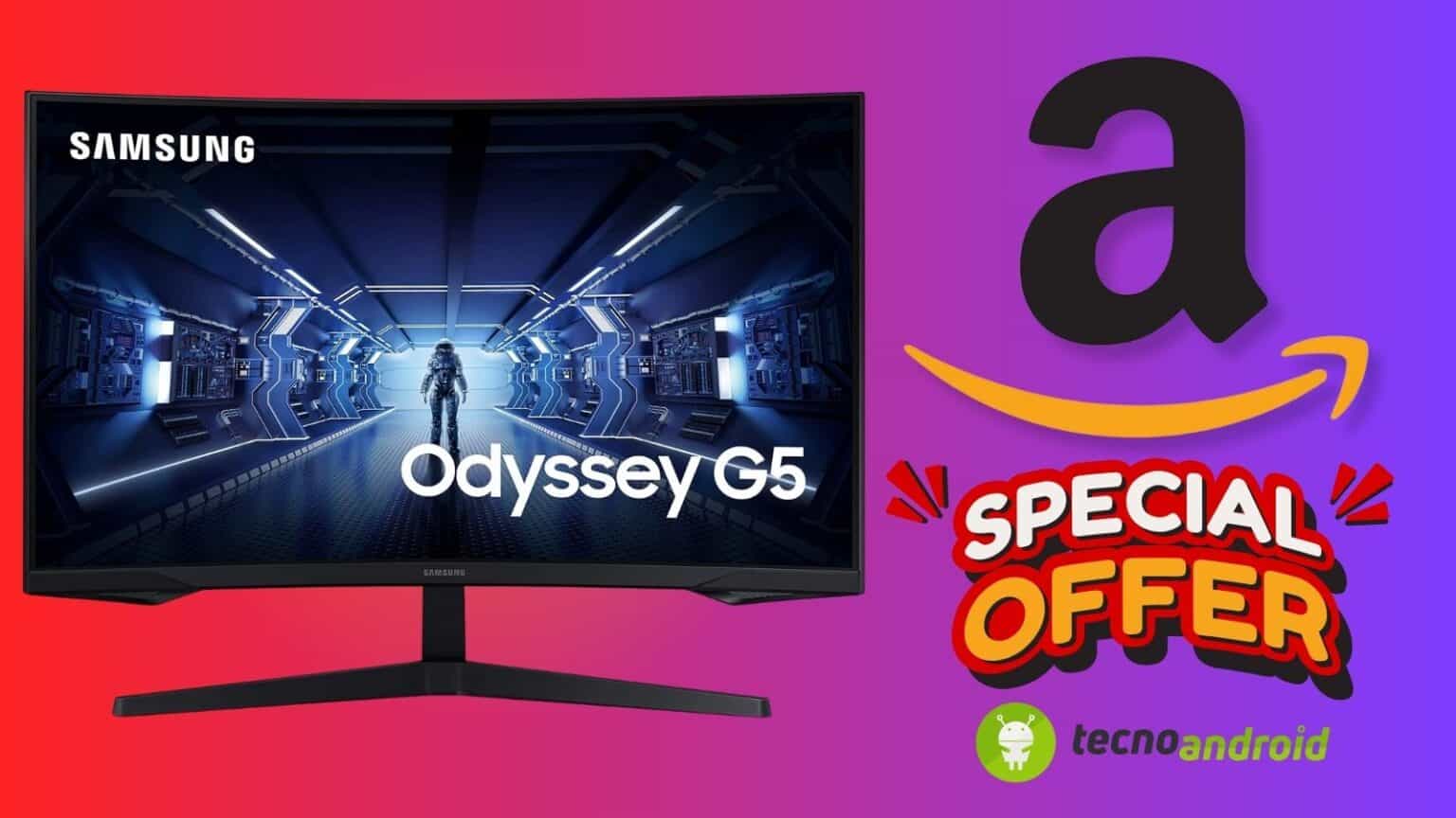 Amazon PAZZO: non perdere il Samsung Monitor Gaming in OFFERTA