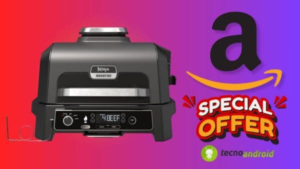 Amazon: Barbecue Elettrico Ninja Woodfire in OFFERTA SUPER