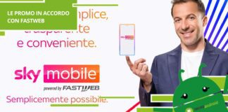 Fastweb, arrivano le prime offerte in accordo con Sky Mobile