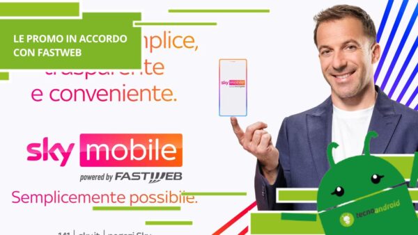 Fastweb, arrivano le prime offerte in accordo con Sky Mobile