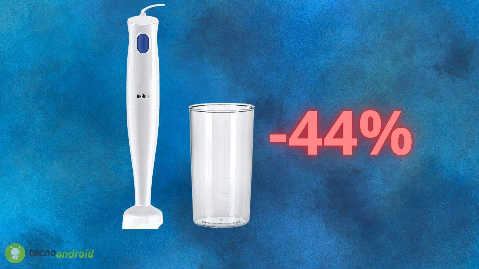 Braun Frullatore A Immersione Minipimer Con 5 Accessori 1200 Watt - MQ