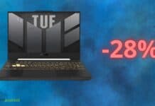 Notebook ASUS TUF Gaming: FOLLIA AMAZON, ecco il 28% di sconto