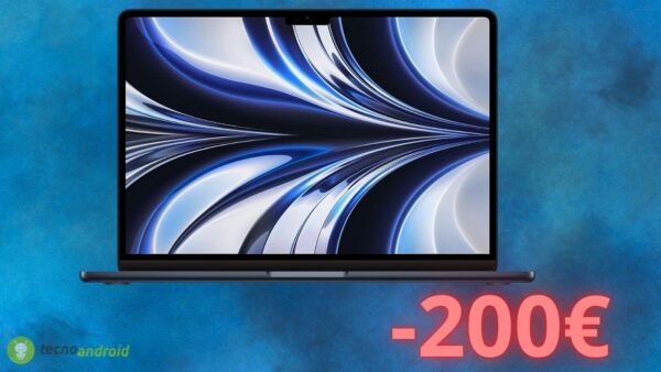 Apple MacBook Air: lo sconto di 200 euro su Amazon è da PAZZI