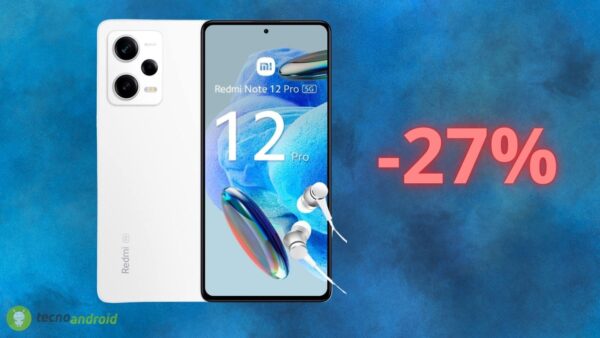 Xiaomi Redmi Note 12 Pro 5G: il PREZZO è MIRACOLOSO su Amazon (-27%)
