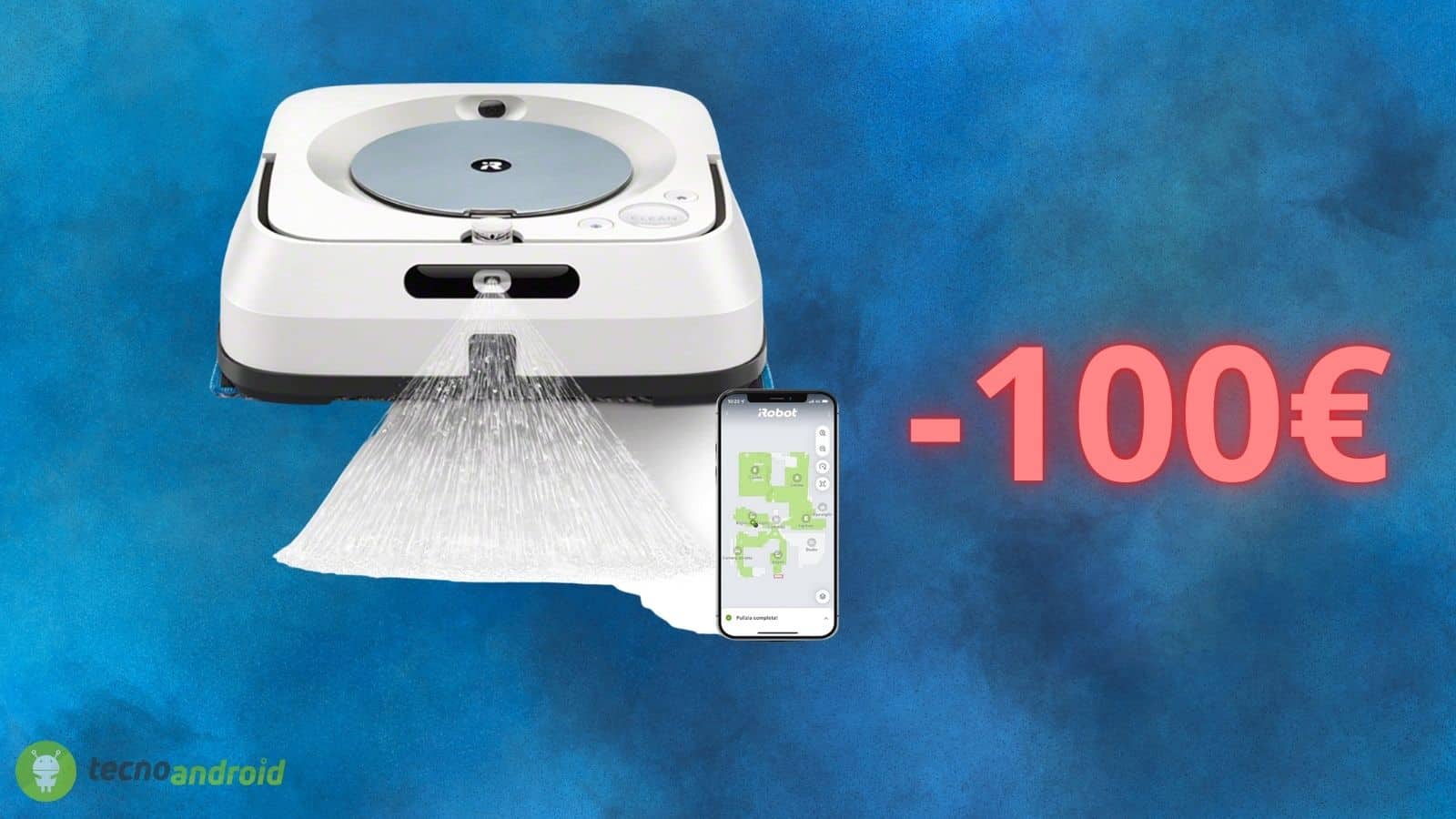 iRobot: il robot lavapavimenti ha uno sconto di oltre 100€ su AMAZON