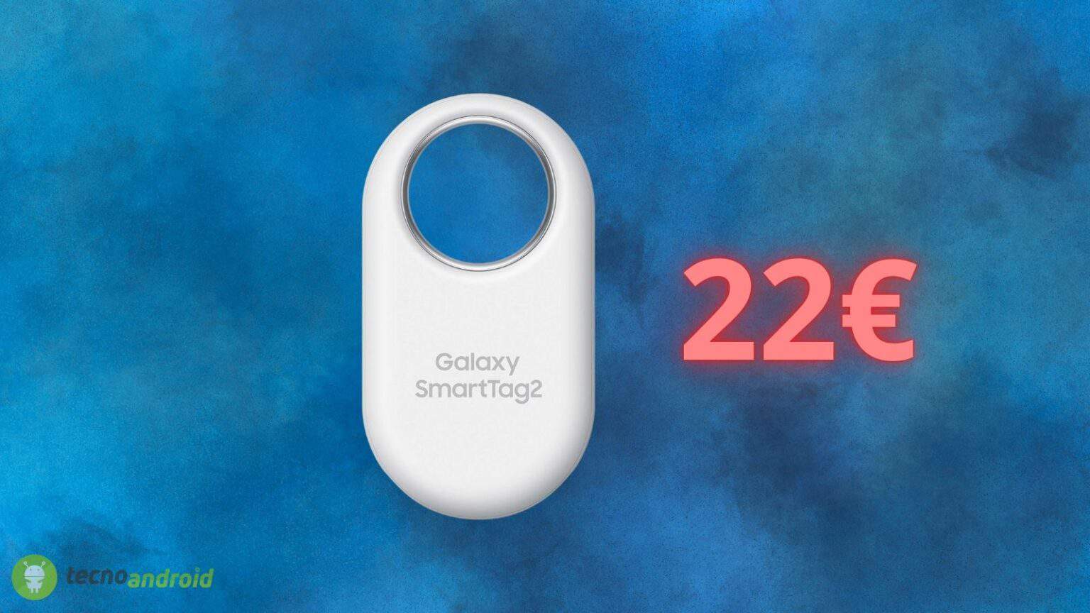 Samsung Galaxy SmartTag 2 a 22€: FOLLIA AMAZON con il 55% in meno