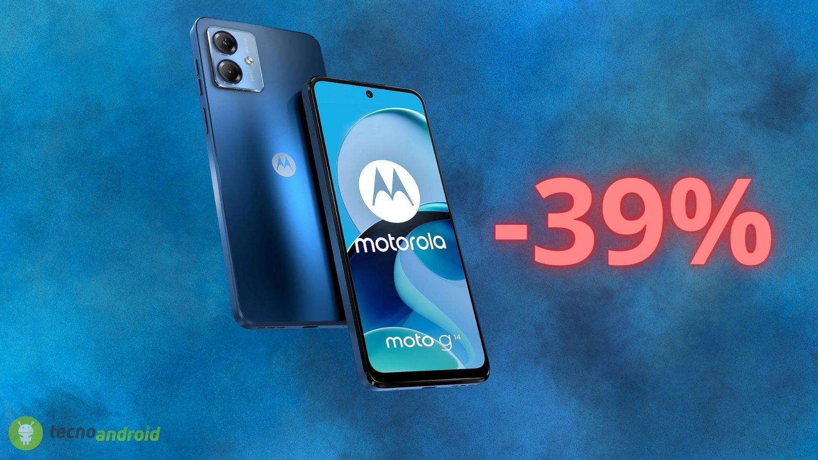 Motorola Moto G14: il PREZZO più basso di SEMPRE su Amazon