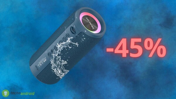 Altoparlante BLUETOOTH scontato del 45%: OFFERTISSIMA su Amazon
