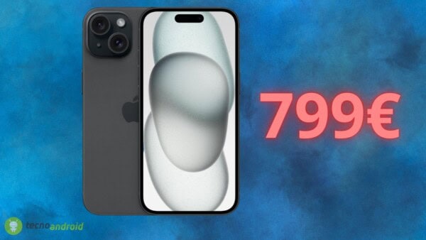 Apple iPhone 15 costa MENO di 800€ su Amazon!