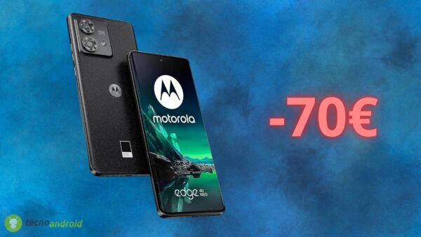 Motorola Edge 40 Neo: è in OFFERTA FOLLE su Amazon