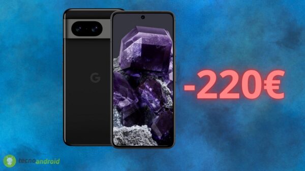 Google Pixel 8: prezzo ASSURDO su Amazon, 220€ di sconto
