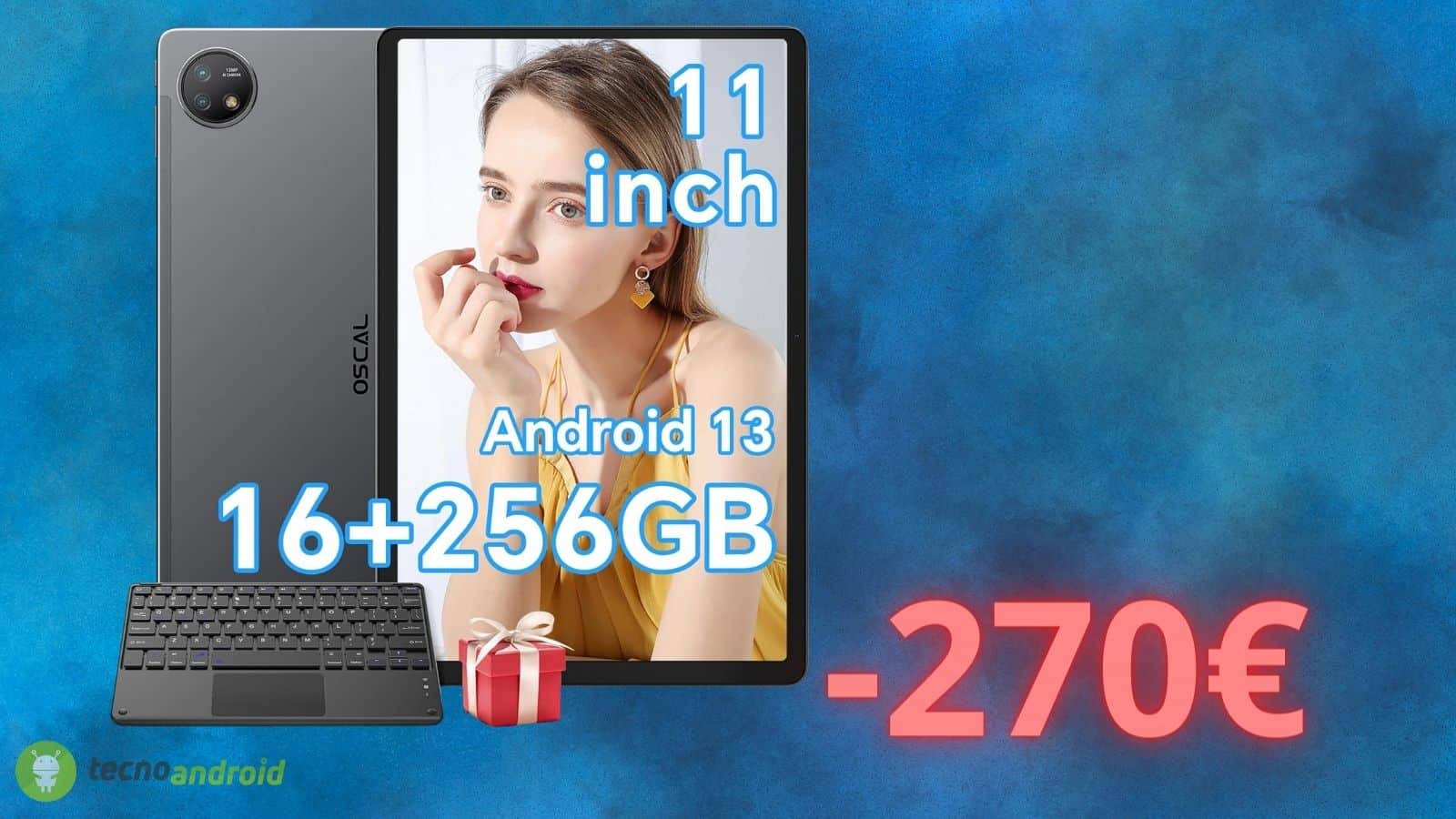 Tablet Android quasi GRATIS su Amazon: sconto di 270€