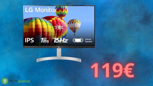 LG: il monitor da 24 pollici COSTA POCHISSIMO su Amazon