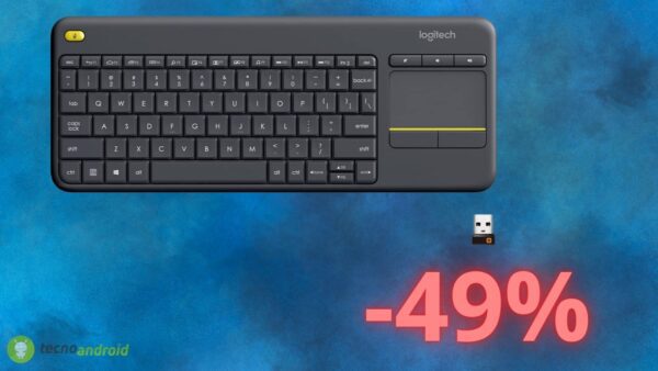 LOGITECH, la tastiera più economica ha uno sconto del 49%