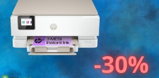 HP: stampante scontata del 30% ad un prezzo MAI VISTO