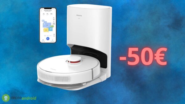 Robot aspirapolvere a metà PREZZO: la super OFFERTA di Amazon