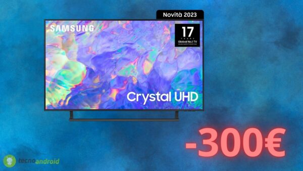 Samsung Smart TV: 300 euro di sconto su Amazon