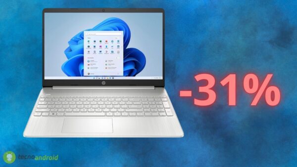 Notebook HP: lo sconto del 31% su Amazon è da PAZZI