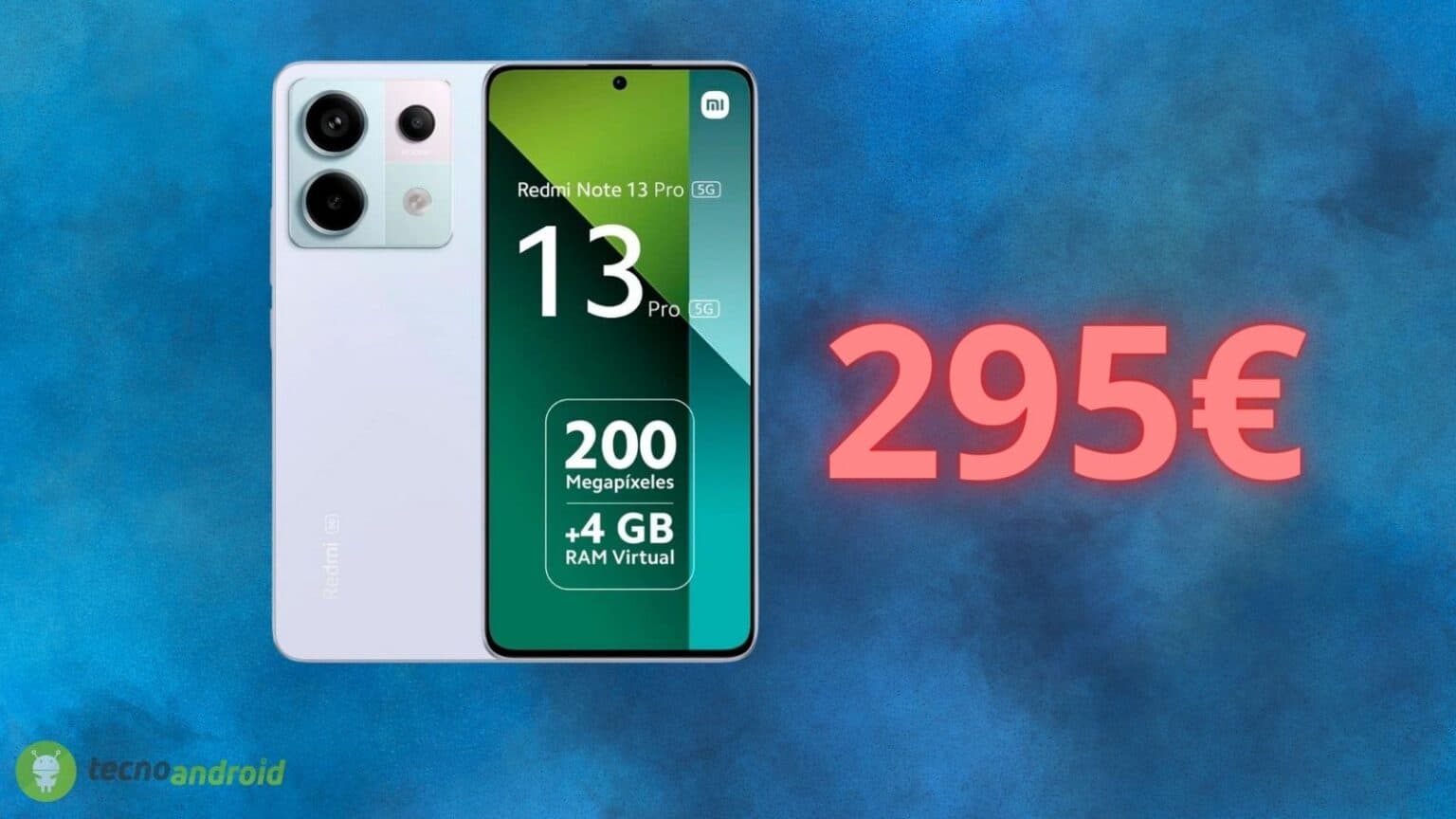 Xiaomi Redmi Note 13 Pro: smartphone a MENO di 300€ su Amazon