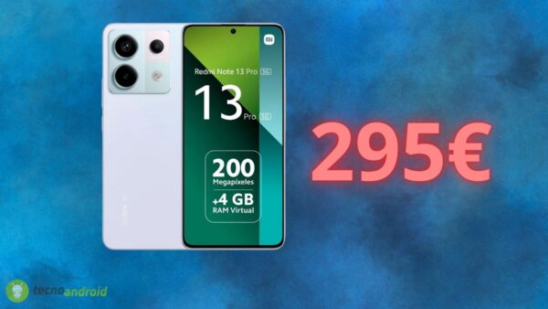 Xiaomi Redmi Note 13 Pro: smartphone a MENO di 300€ su Amazon