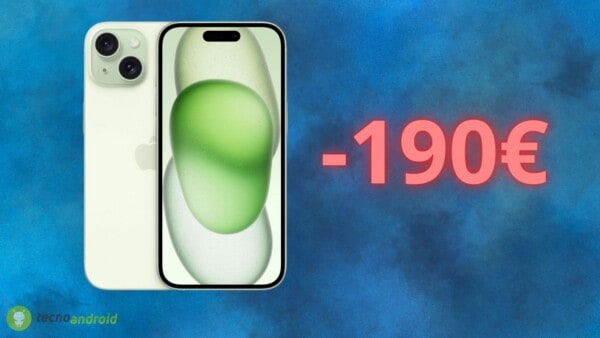 Apple iPhone 15: sconto FOLLE con la Festa delle Offerte di Primavera di AMAZON