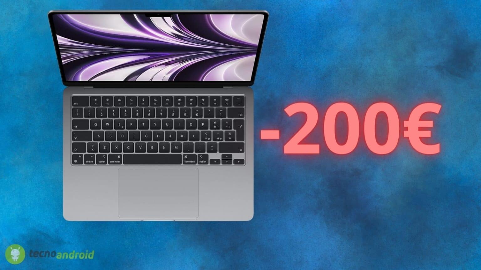 Apple MacBook Air: sconto SUBITO di 200€ solo su Amazon