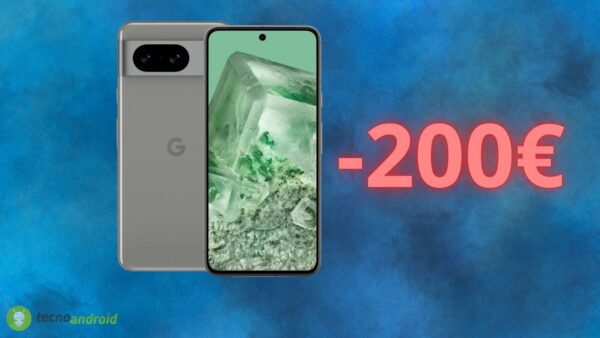 Google Pixel 8: prezzo ASSURDO su Amazon (-200€)