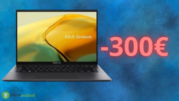 Asus Zenbook 14: NOTEBOOK scontato di 300€ su AMAZON!