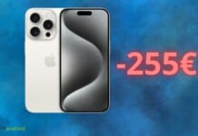 Apple iPhone 15 Pro: 255€ di SCONTO su AMAZON