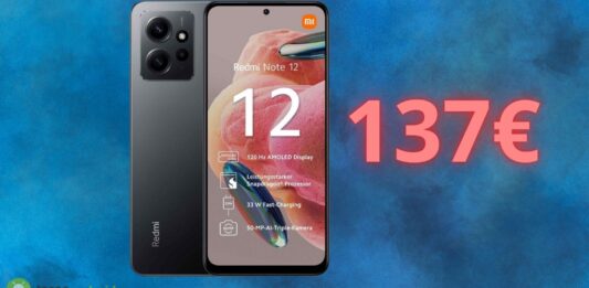 Xiaomi Redmi Note 12 in OFFERTA al prezzo più BASSO di sempre