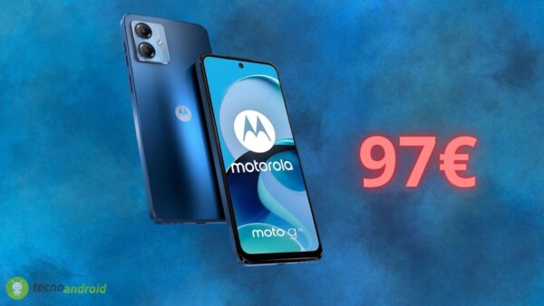 Motorola Moto G14 costa POCHISSIMO: su Amazon a soli 97€