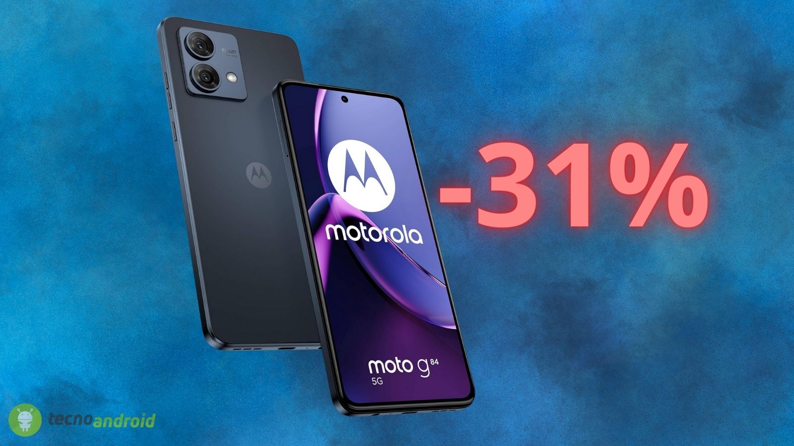 Motorola Moto G84: 31% di sconto solo OGGI