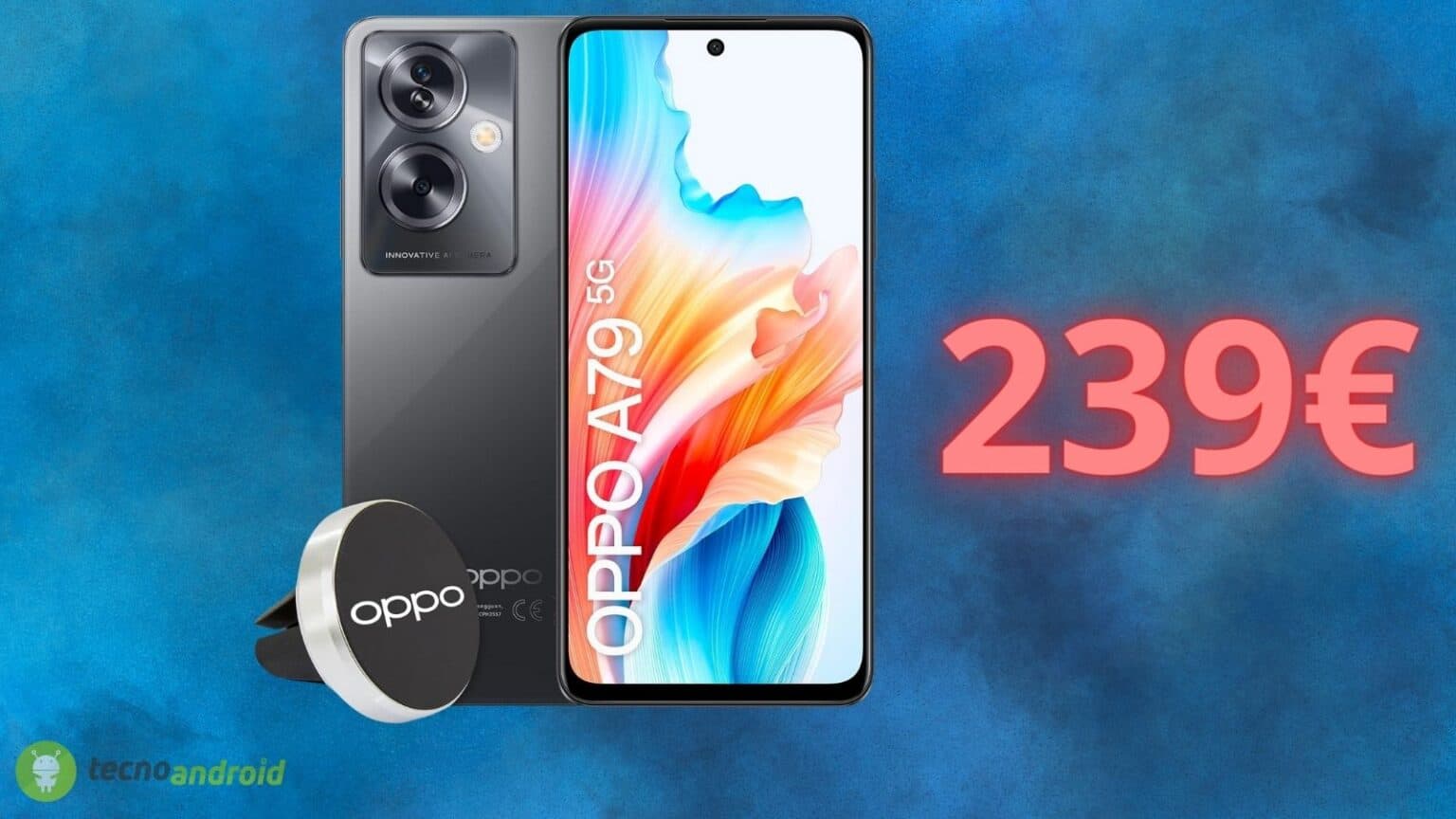 Oppo A79: smartphone TOP scontato di 110€ su Amazon