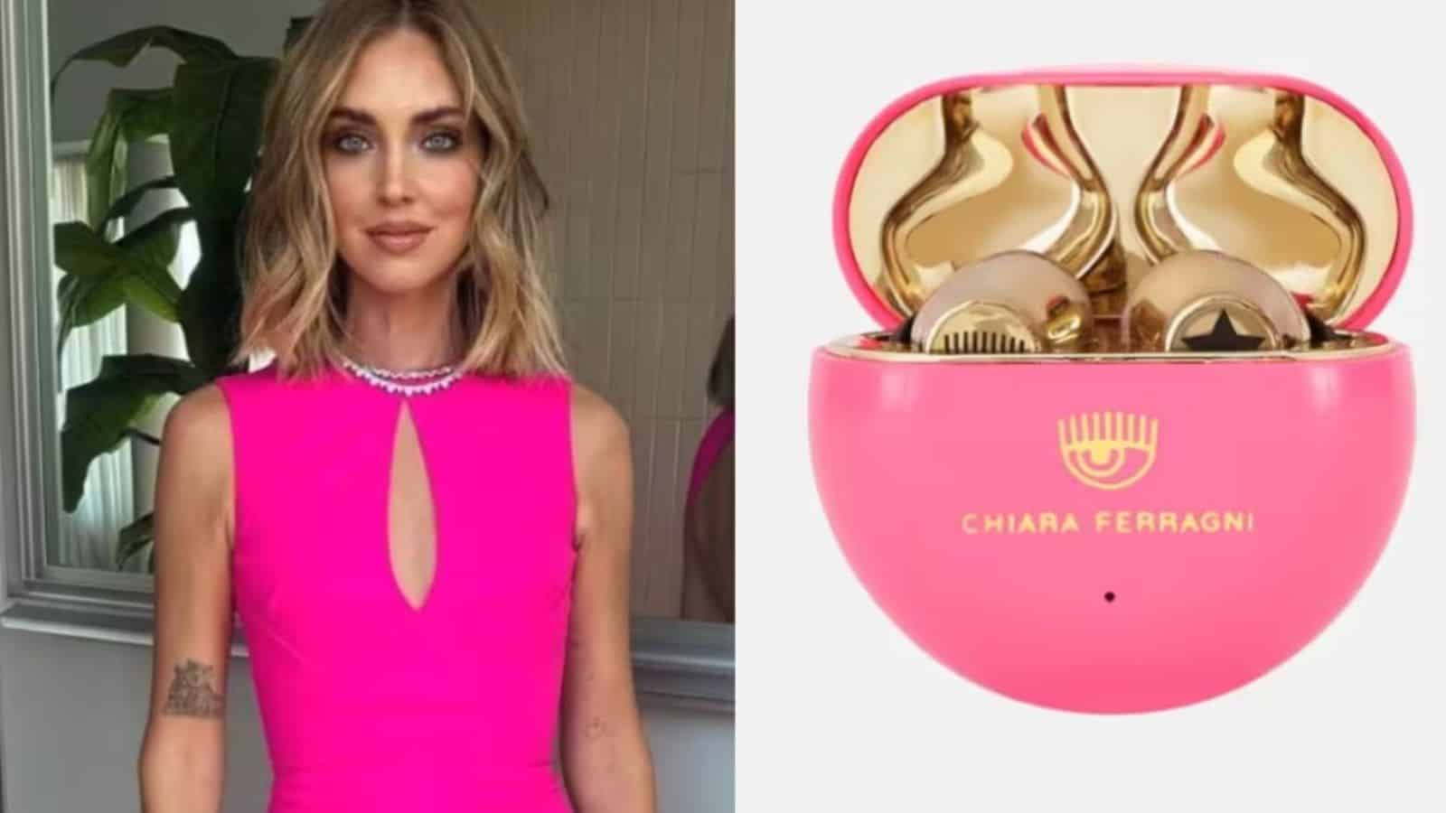 Gli auricolari cf di Chiara Ferragni come accessorio must-have per gli amanti della moda