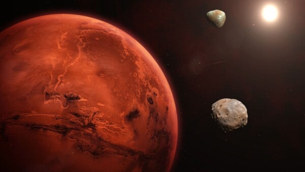 L'incredibile ritrovamento del vulcano Noctis vicino all'equatore di Marte