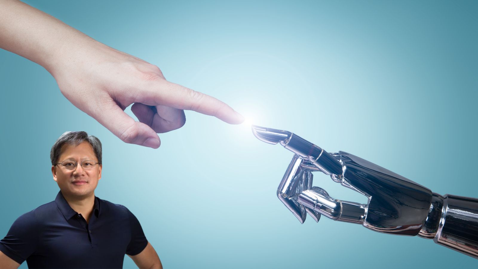 Il CEO di Nvidia afferma che l'intelligenza artificiale supererà quella umana