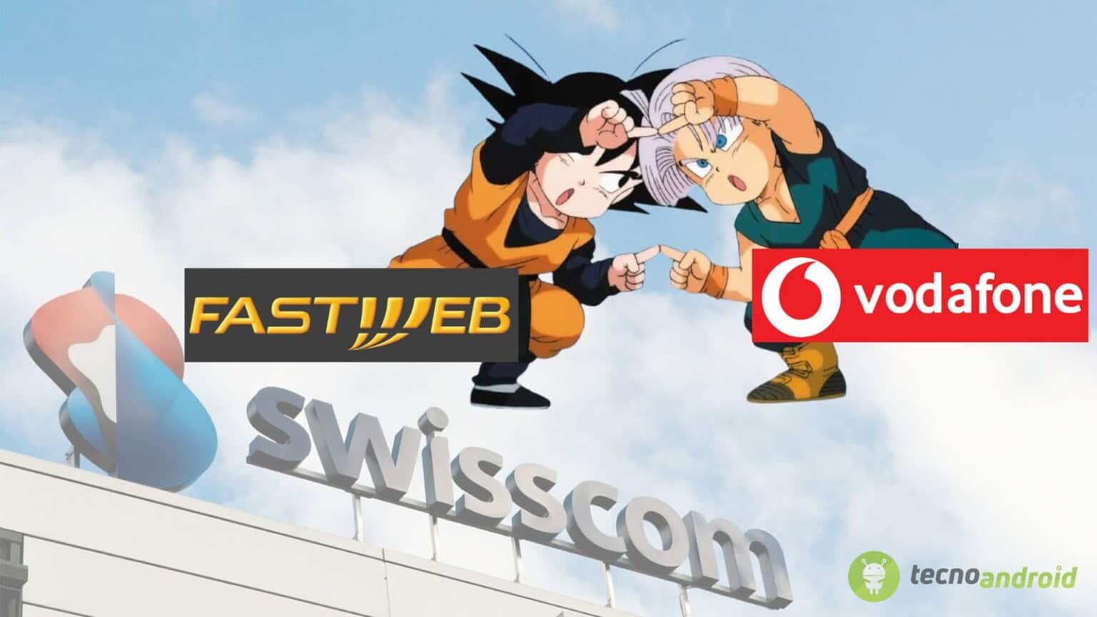 Swisscom compra Vodafone: fusione con Fastweb e scompare il marchio
