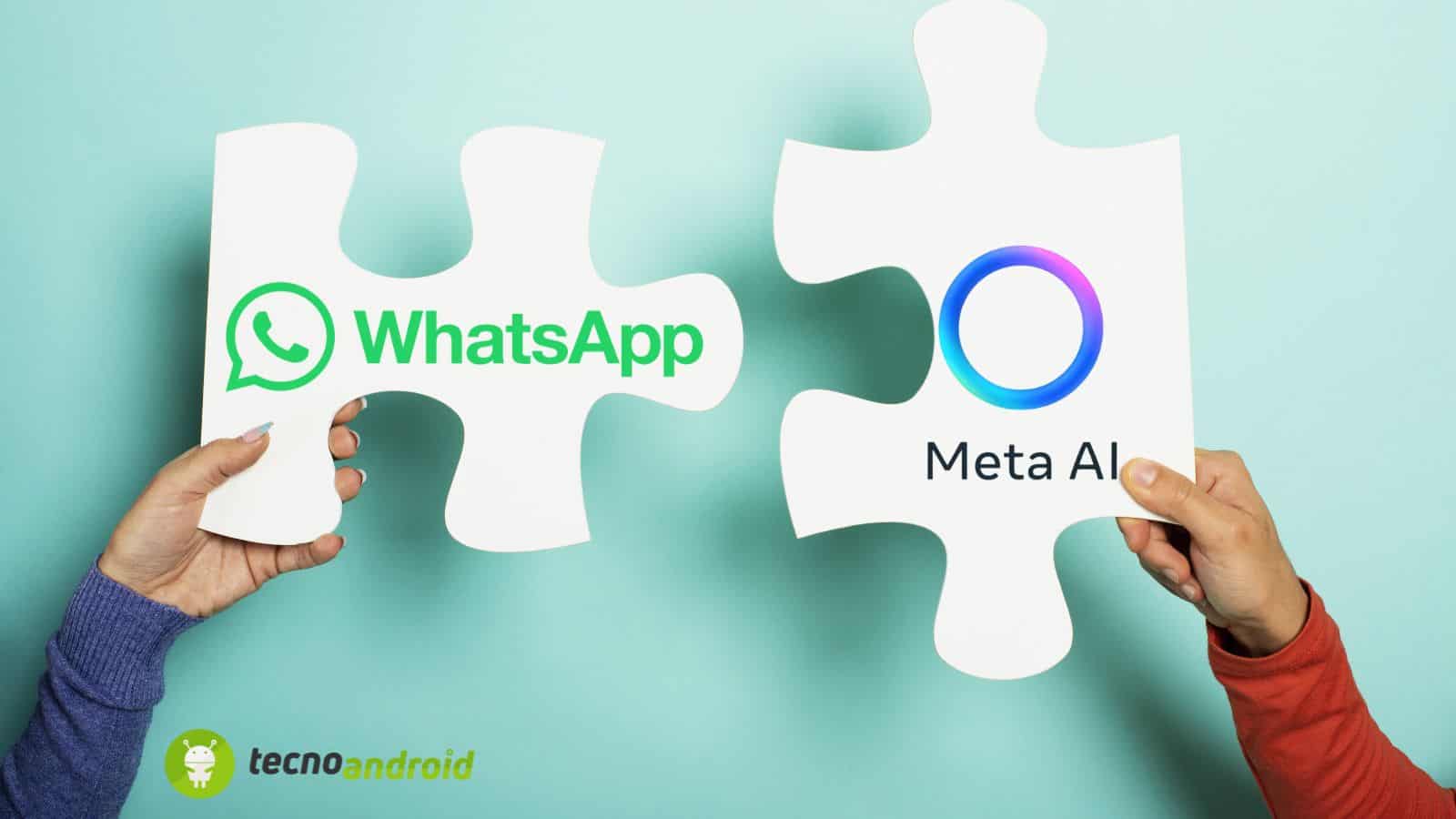 WhatsApp integra Meta AI nella barra della ricerca