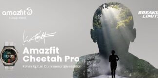 Amazfit e l'omaggio di Zepp Health a Kelvin Kiptum con il Cheetah Pro Commemorative Edition