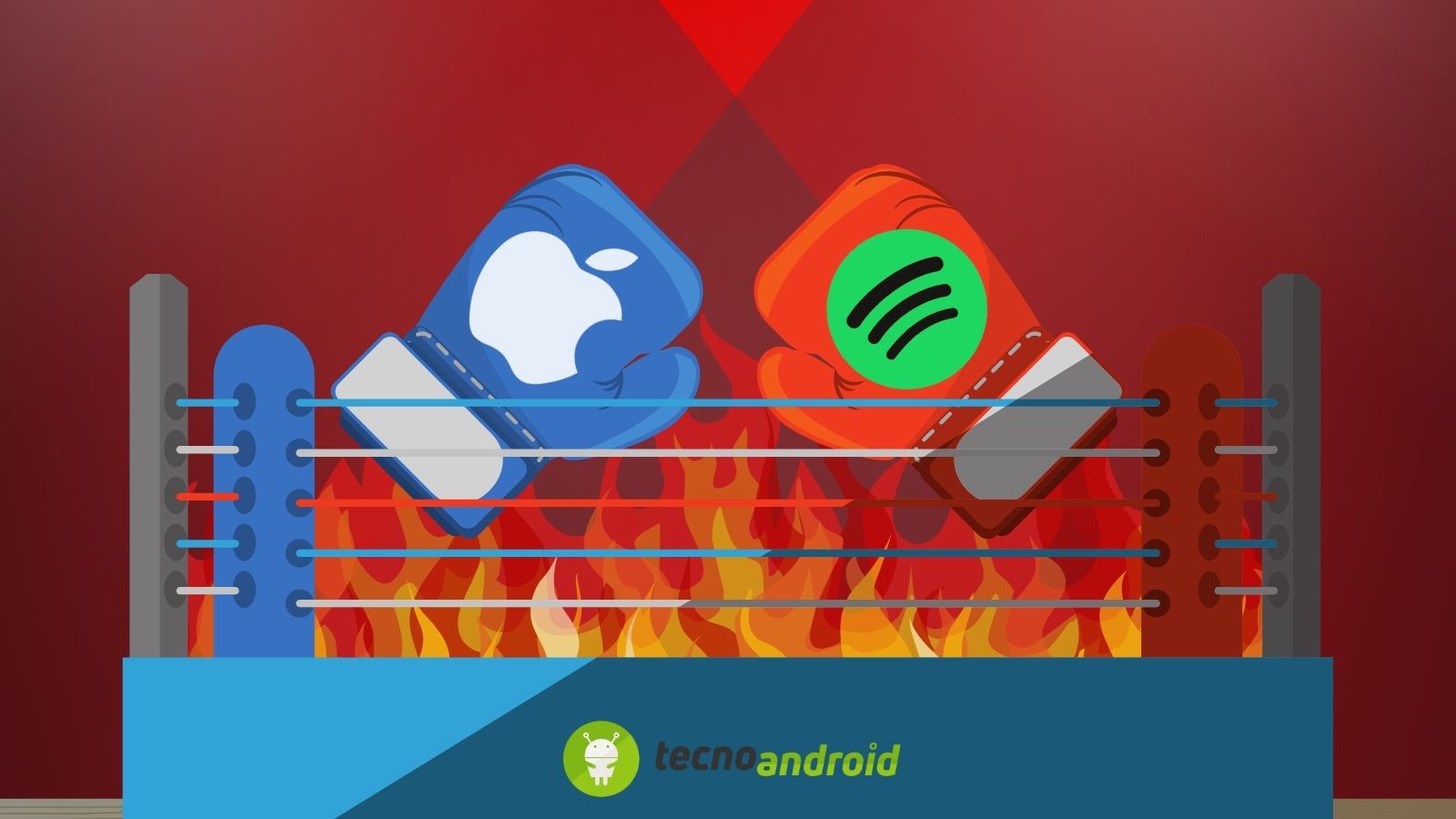Apple e Spotify: la battaglia tra le società si infiamma