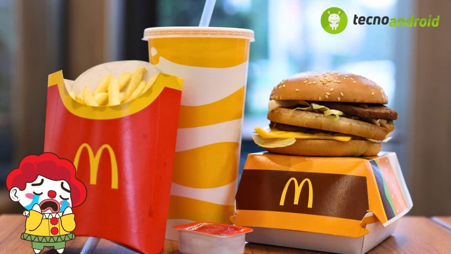 McDonald's: grave guasto alla rete blocca la produzione di panini