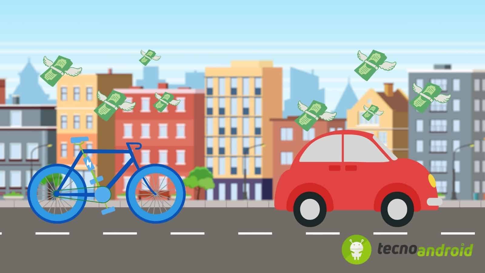 E-BIKE: usare la bici elettrica invece dell'auto fa risparmiare?