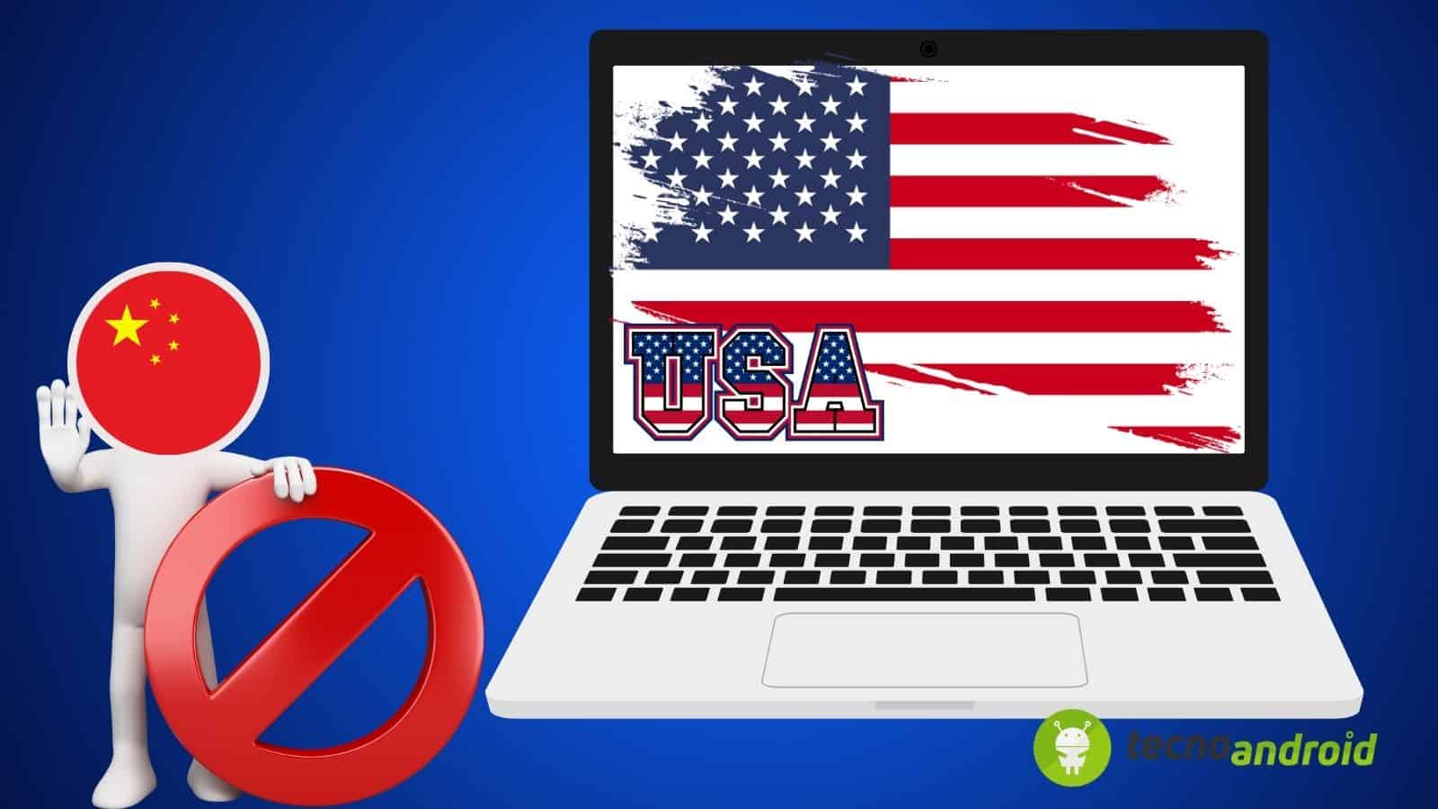 Cina e Stati Uniti: nuove restrizioni sulla tecnologia USA nel Paese
