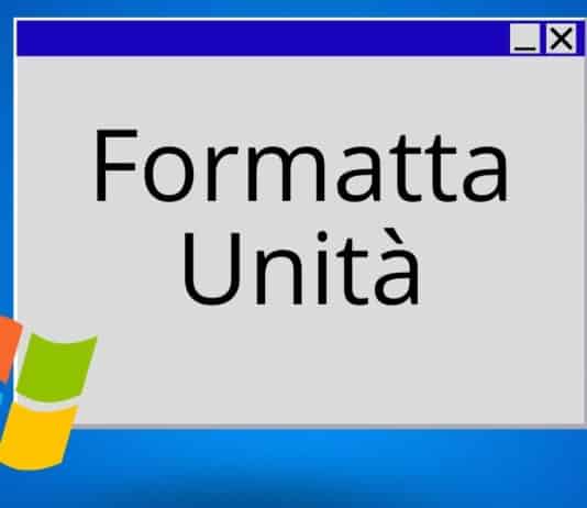 Windows: la finestra "Formatta Unità" è temporanea da 30 anni