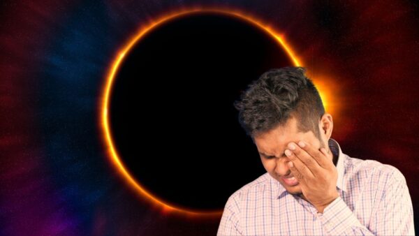 Eclissi solare: guardarla ad occhio nudo può far diventare ciechi