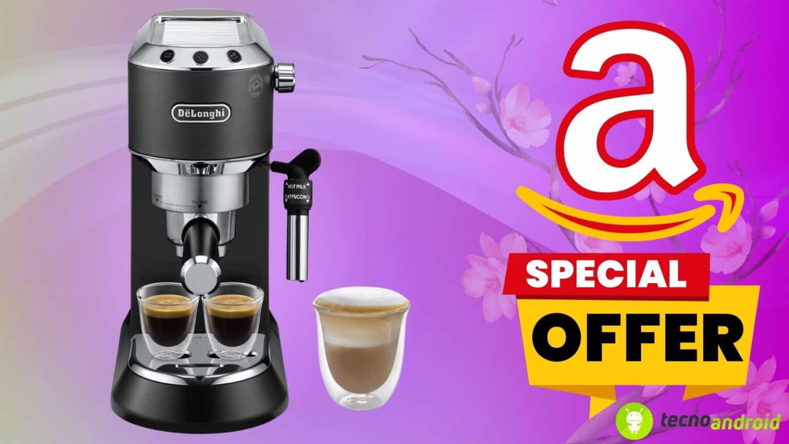 PROMO Amazon: Macchina da Caffè De'Longhi ad un PREZZO ASSURDO