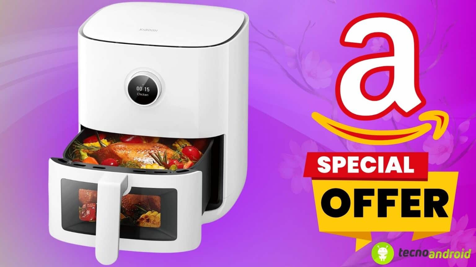 Friggitrice ad Aria Xiaomi in OFFERTA: scopri la PROMO Amazon
