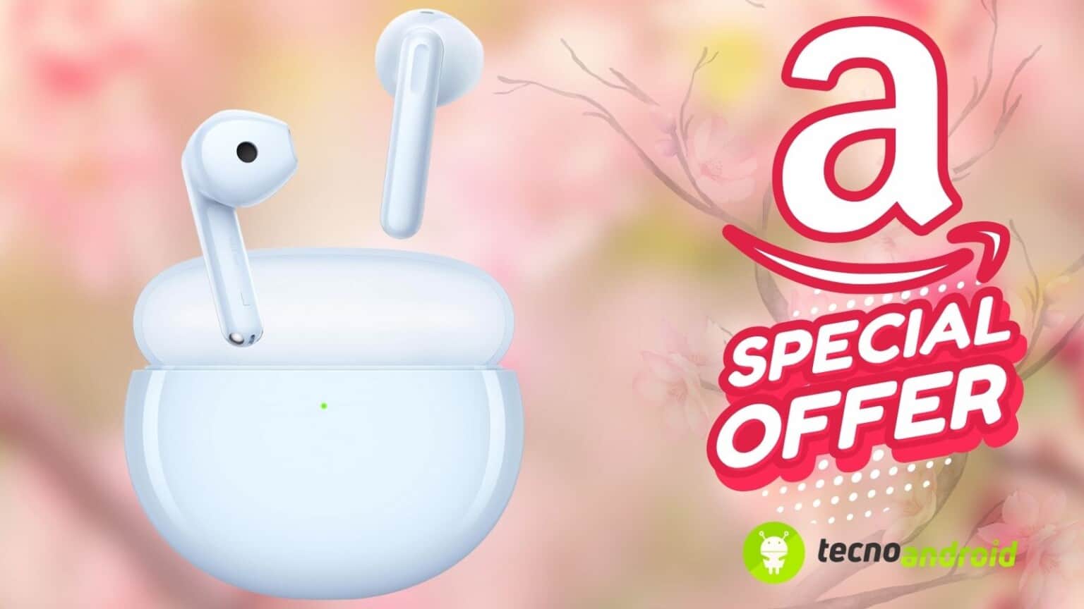 Amazon: SCONTO ASSURDO su Auricolari OPPO Enco Air3i