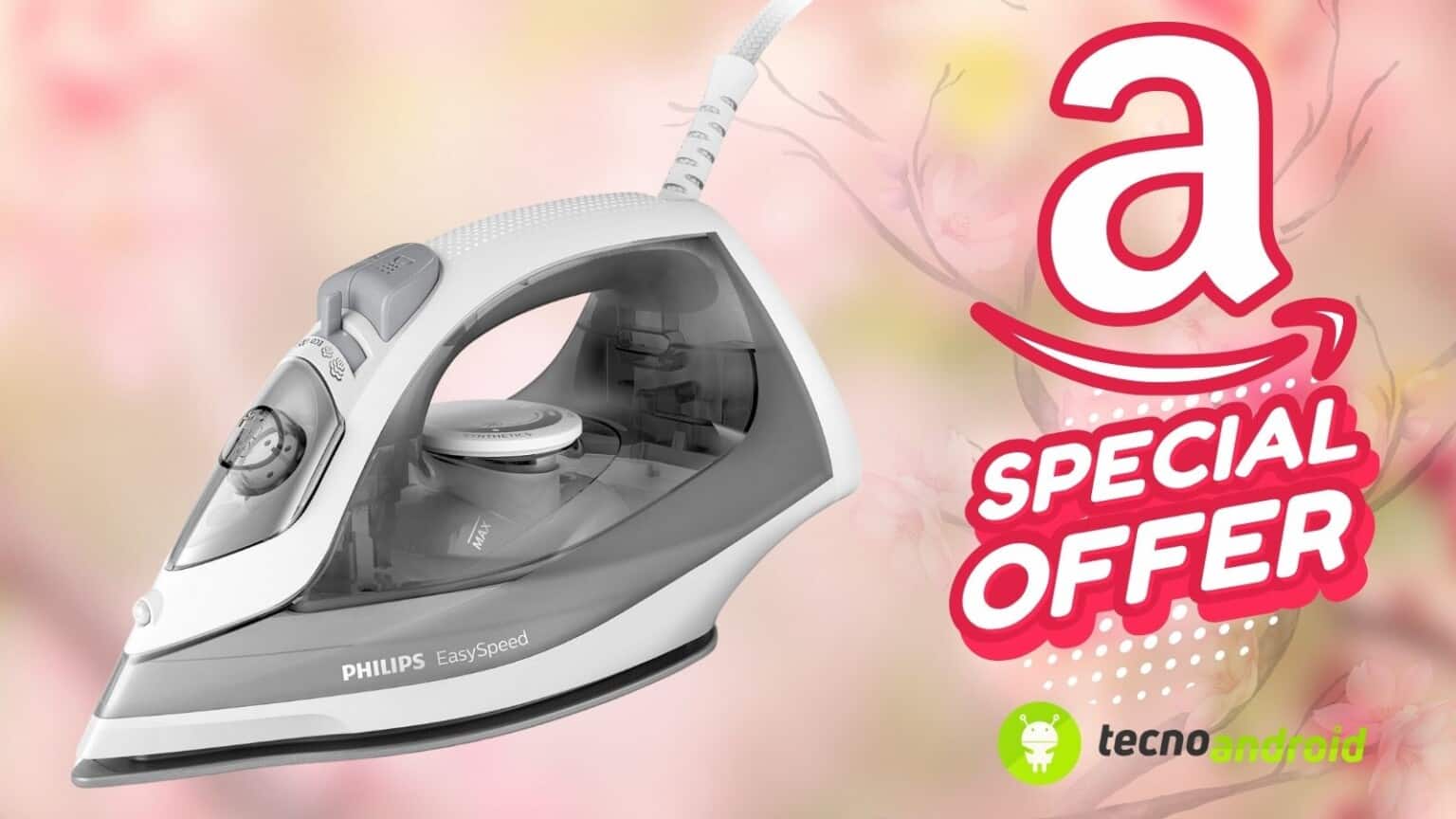 Amazon: Ferro da Stiro a Vapore Philips al 23% di SCONTO