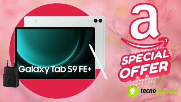 Amazon: tablet Samsung Galaxy Tab S9 FE+ in OFFERTA IMPERDIBILE